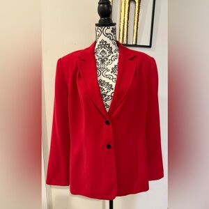 Amanda Smith Vibrant Red Blazer